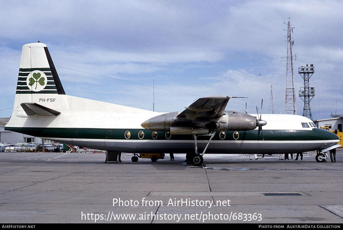 Aircraft Photo of PH-FSF | Fokker F27-100 Friendship | Aer Lingus | AirHistory.net #683363