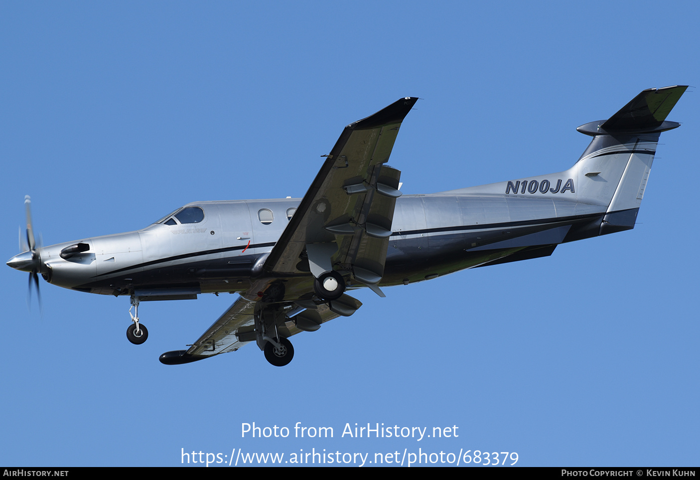 Aircraft Photo of N100JA | Pilatus PC-12/47 | AirHistory.net #683379