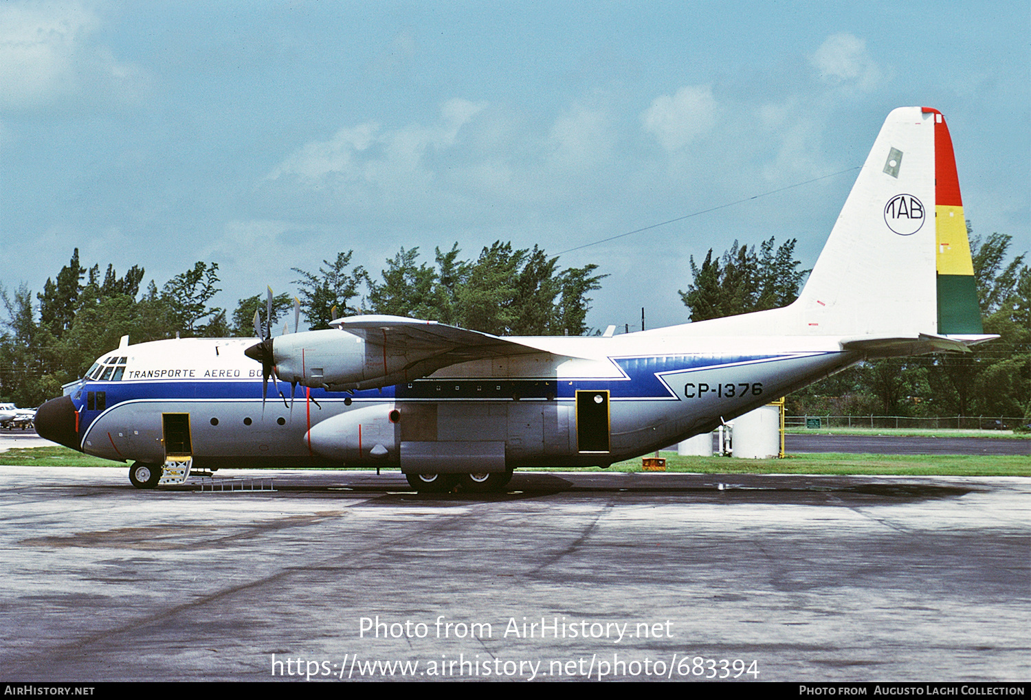 Aircraft Photo of CP-1376 | Lockheed C-130H Hercules | Transporte Aereo Boliviano | AirHistory.net #683394