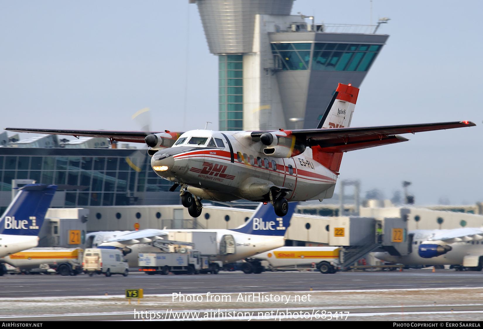Aircraft Photo of ES-PLI | Let L-410UVP Turbolet | DHL Worldwide Express | AirHistory.net #683417