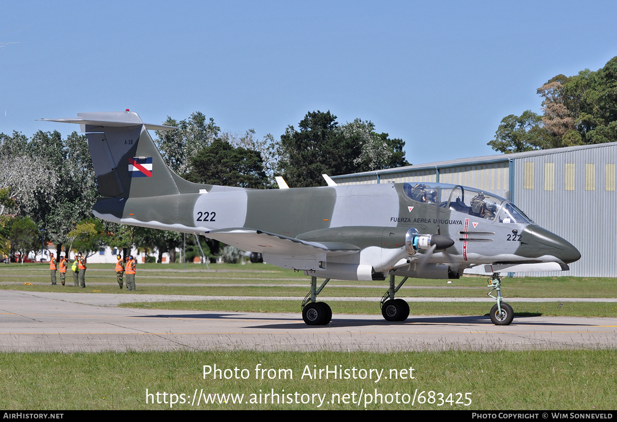 Aircraft Photo of 222 | FMA IA-58A Pucara | Uruguay - Air Force | AirHistory.net #683425