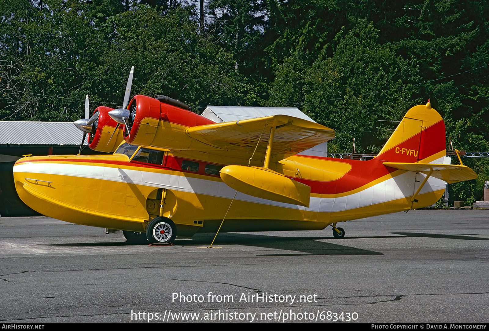 Aircraft Photo of C-FVFU | Grumman G-21A Goose | Forest Industries Flying Tankers | AirHistory.net #683430