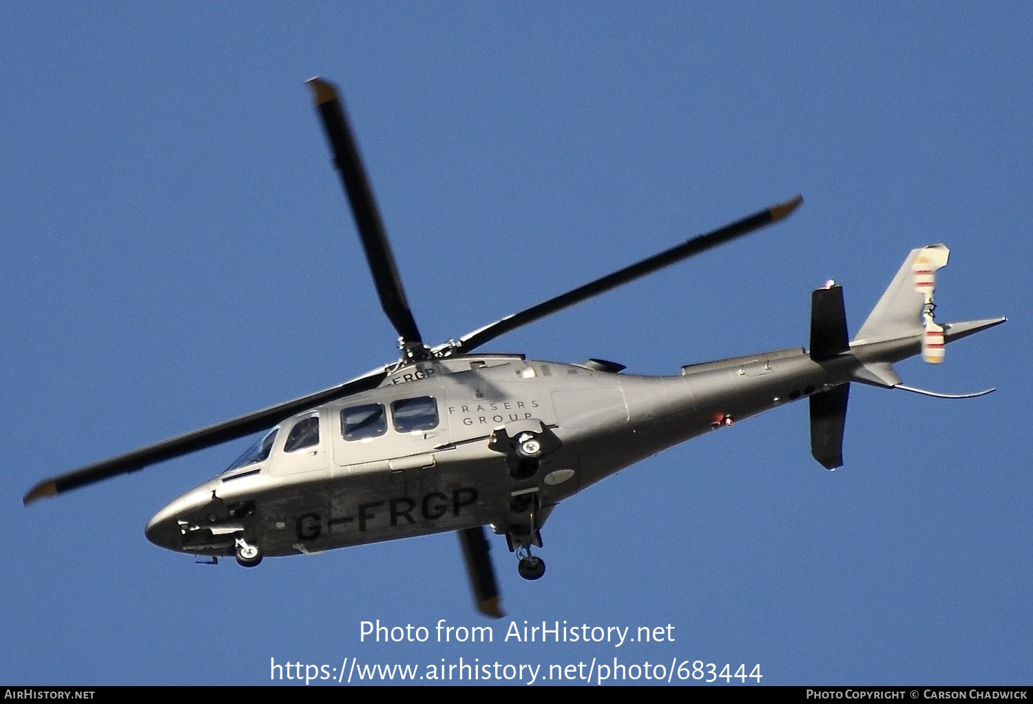 Aircraft Photo of G-FRGP | Leonardo AW-109SP | AirHistory.net #683444