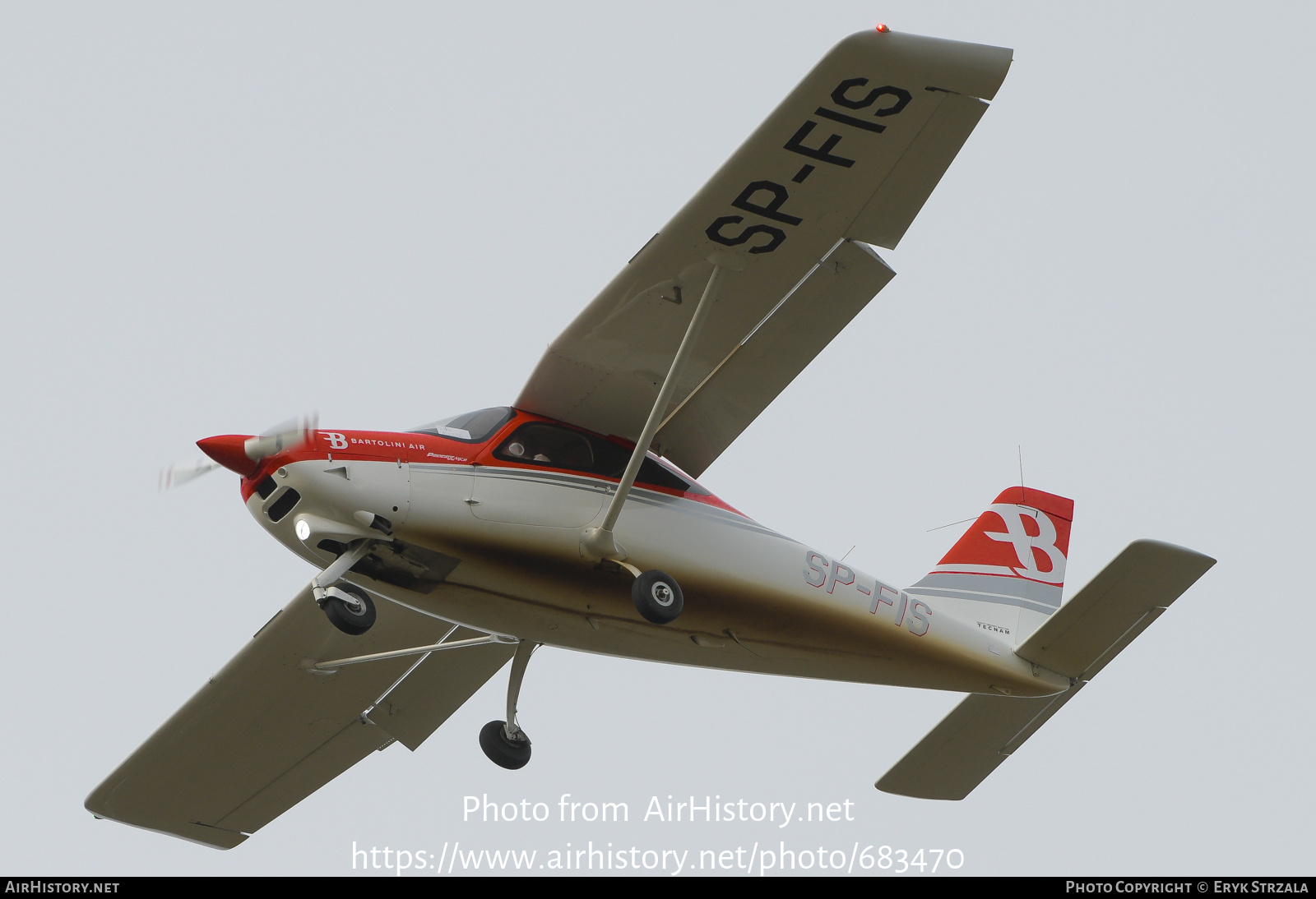 Aircraft Photo of SP-FIS | Tecnam P-2008JC Mk.II | Bartolini Air | AirHistory.net #683470