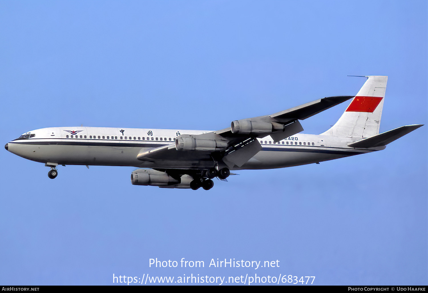 Aircraft Photo of B-2420 | Boeing 707-336C | CAAC - Civil Aviation Administration of China | AirHistory.net #683477