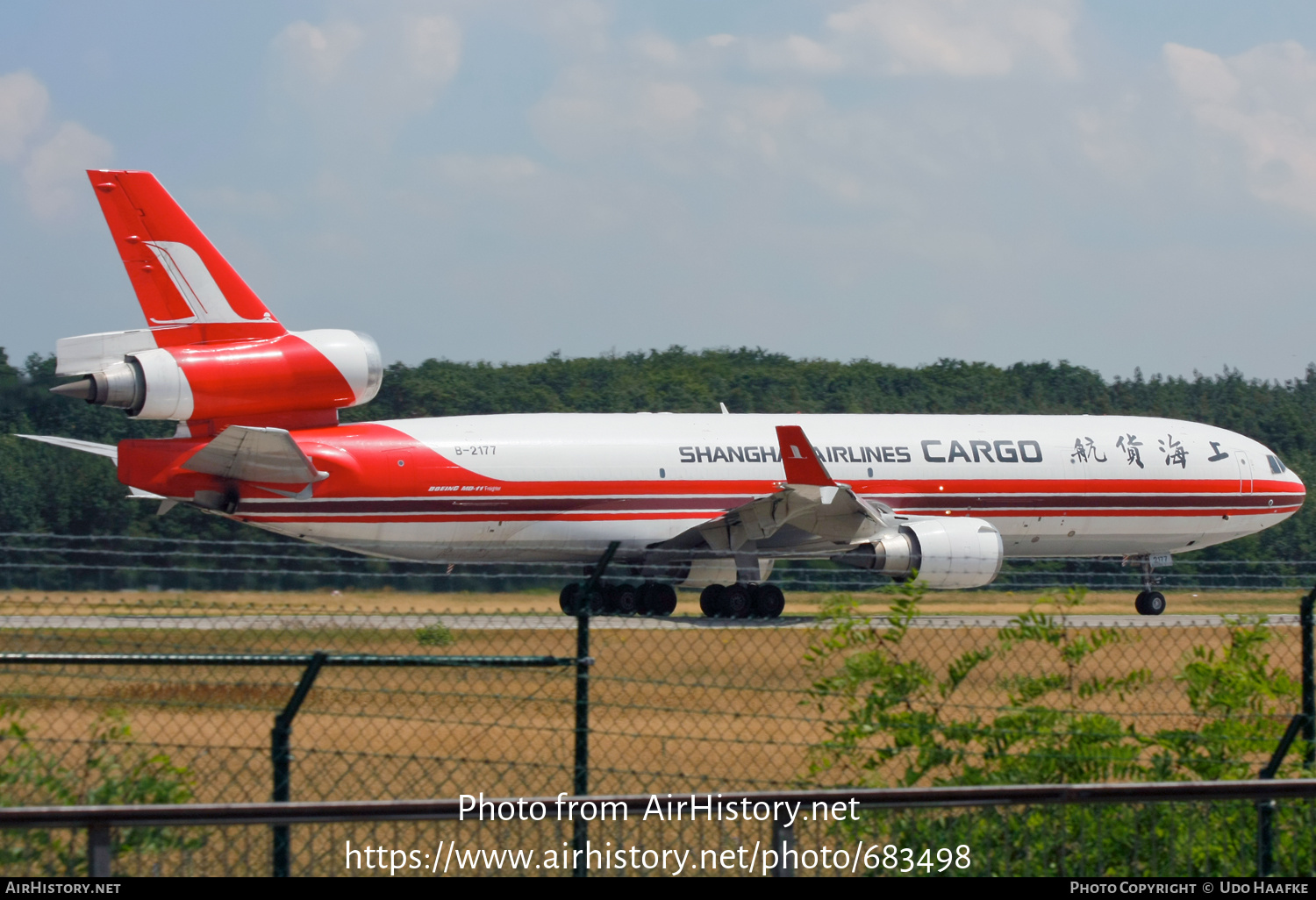 Aircraft Photo of B-2177 | McDonnell Douglas MD-11/F | Shanghai Airlines Cargo | AirHistory.net #683498