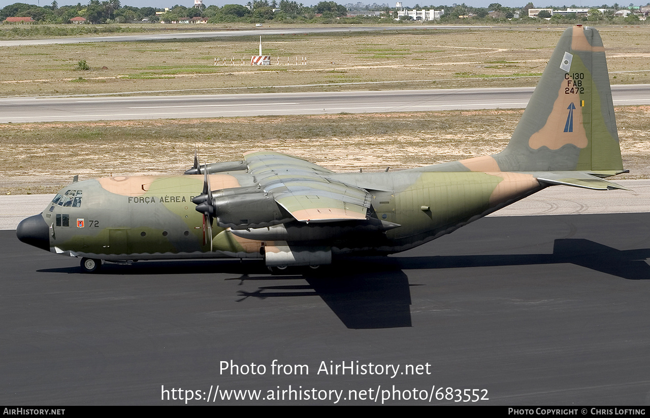 Aircraft Photo of 2472 | Lockheed C-130H Hercules | Brazil - Air Force | AirHistory.net #683552