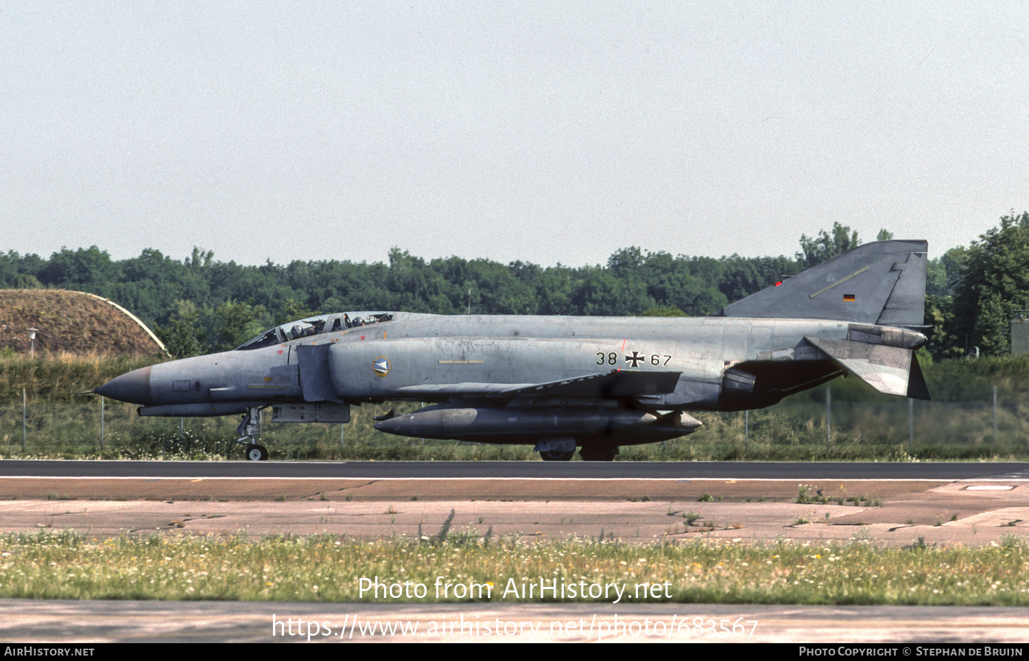 Aircraft Photo of 3867 | McDonnell Douglas F-4F Phantom II | Germany - Air Force | AirHistory.net #683567