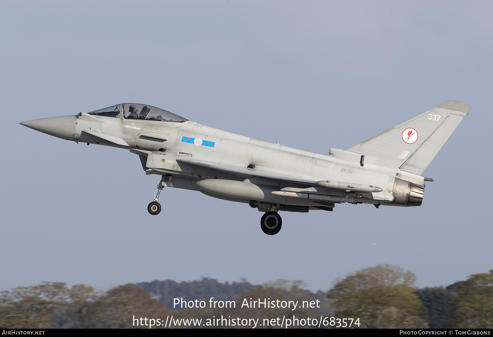 Aircraft Photo of ZK337 | Eurofighter EF-2000 Typhoon FGR4 | UK - Air Force | AirHistory.net #683574