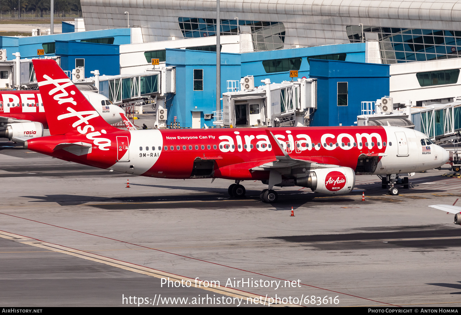 Aircraft Photo of 9M-RAI | Airbus A320-216 | AirAsia | AirHistory.net #683616