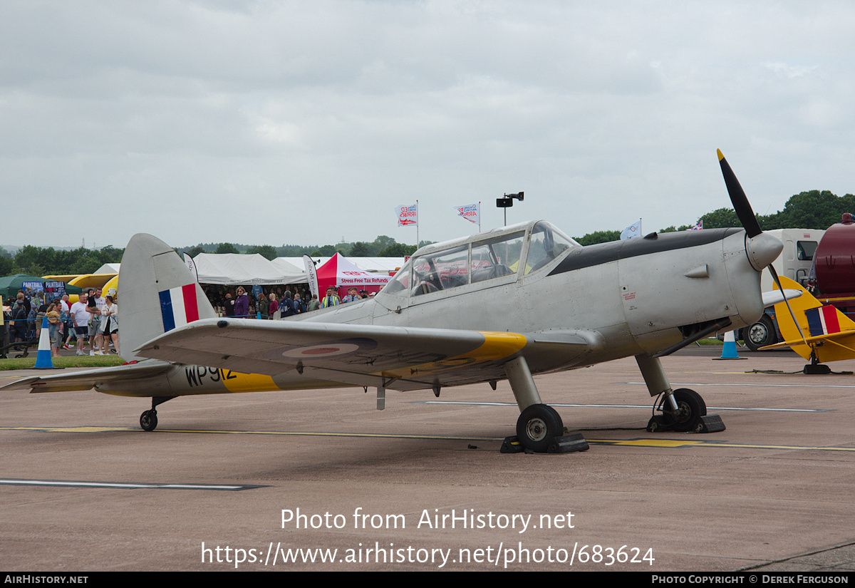 Aircraft Photo of WP912 | De Havilland DHC-1 Chipmunk T10 | UK - Air Force | AirHistory.net #683624