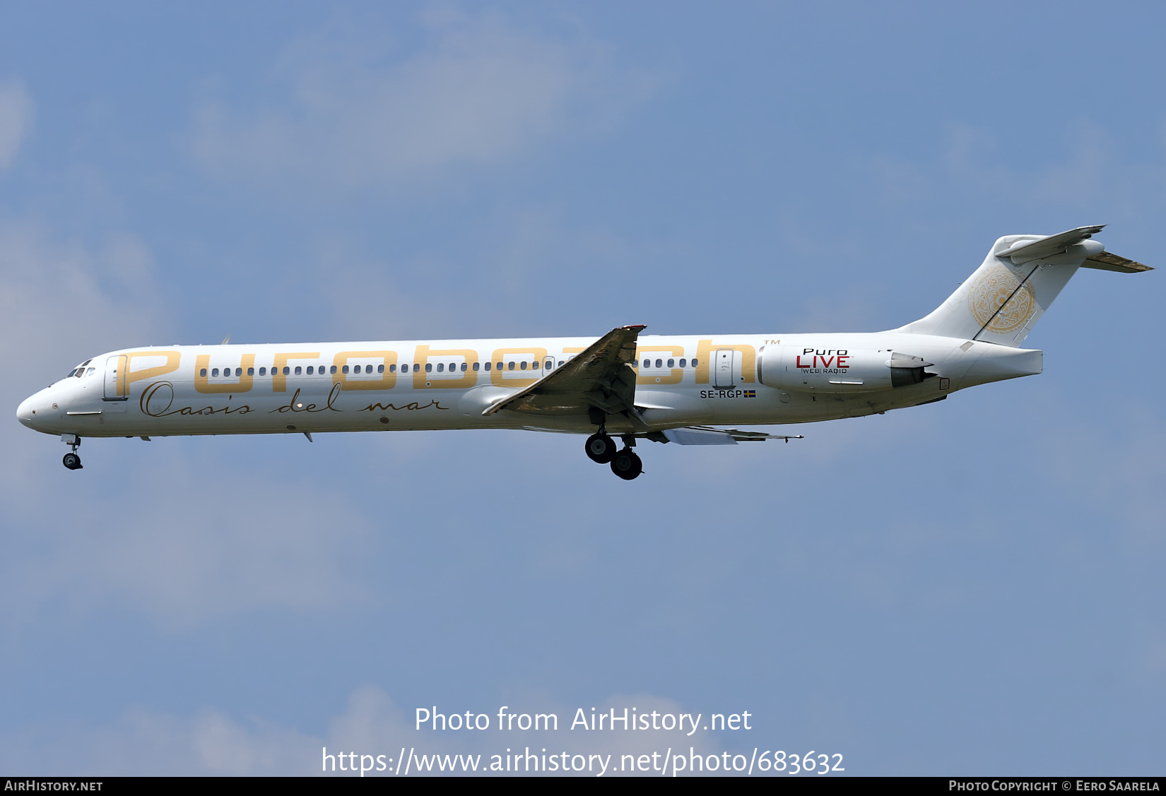 Aircraft Photo of SE-RGP | McDonnell Douglas MD-83 (DC-9-83) | FlyNordic | AirHistory.net #683632