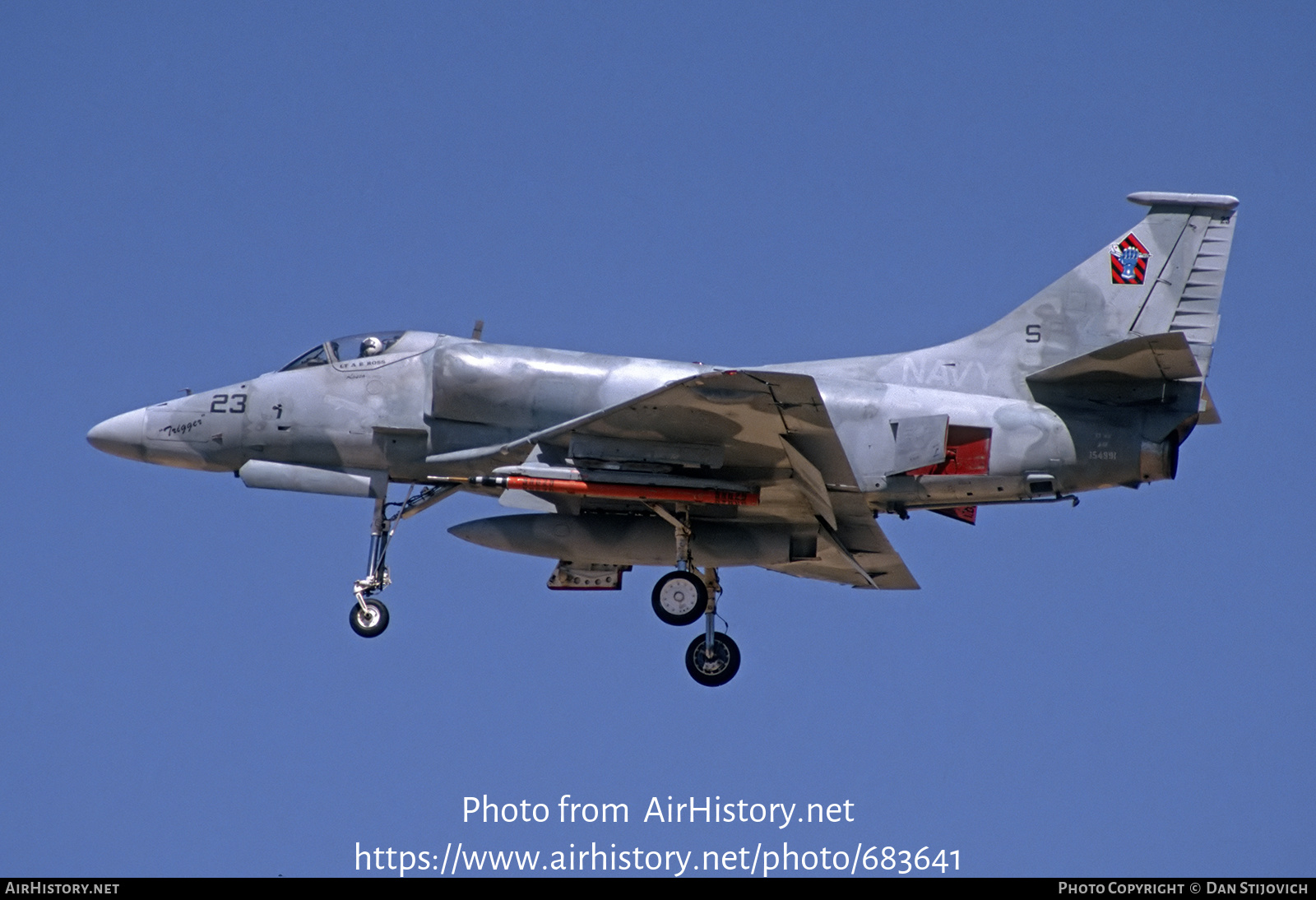 Aircraft Photo of 154991 | Douglas A-4F Skyhawk | USA - Navy | AirHistory.net #683641