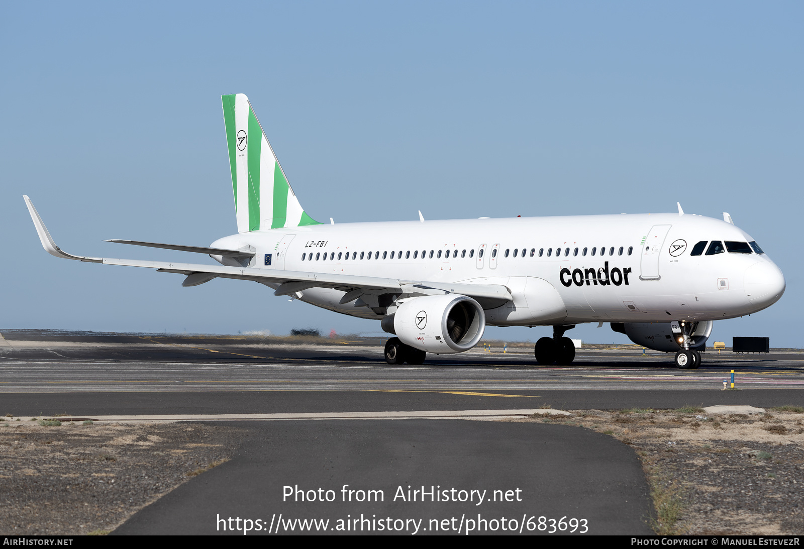 Aircraft Photo of LZ-FBI | Airbus A320-214 | Condor Flugdienst | AirHistory.net #683693