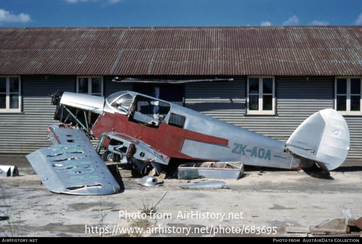 Aircraft Photo of ZK-AOA | Percival P.28 Proctor 1 | AirHistory.net #683695