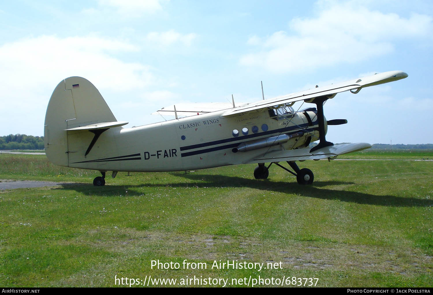 Aircraft Photo of D-FAIR | Antonov An-2S | Classic Wings | AirHistory.net #683737