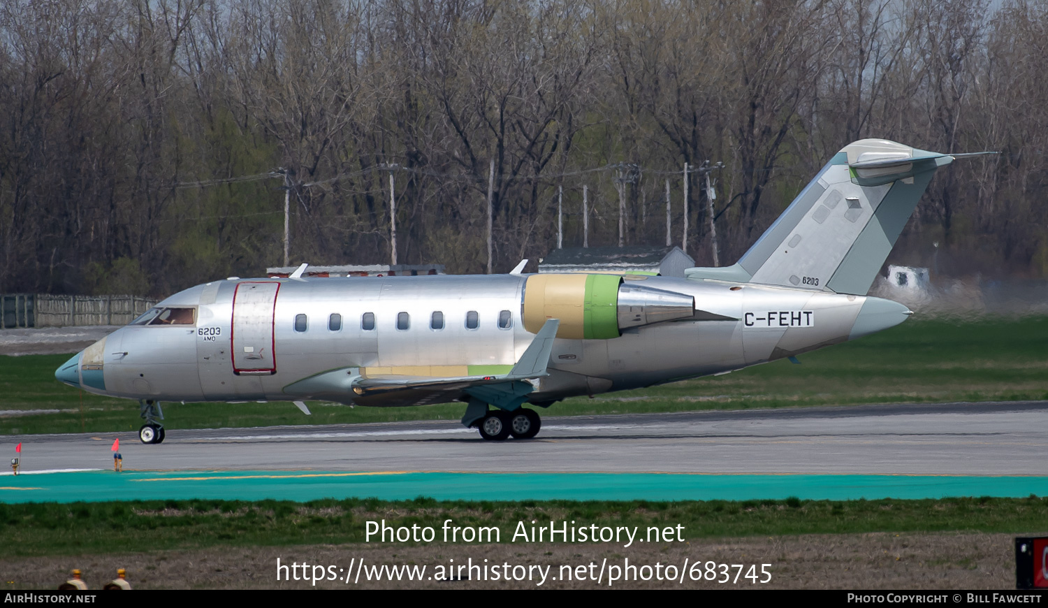 Aircraft Photo of C-FEHT | Bombardier Challenger 650 (CL-600-2B16) | AirHistory.net #683745