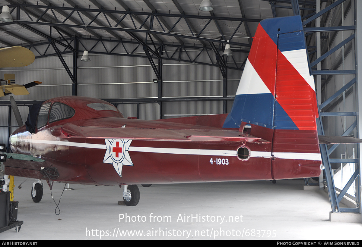 Aircraft Photo of 4-1903 / CX-AJT | North American NA-145 Navion | AirHistory.net #683795