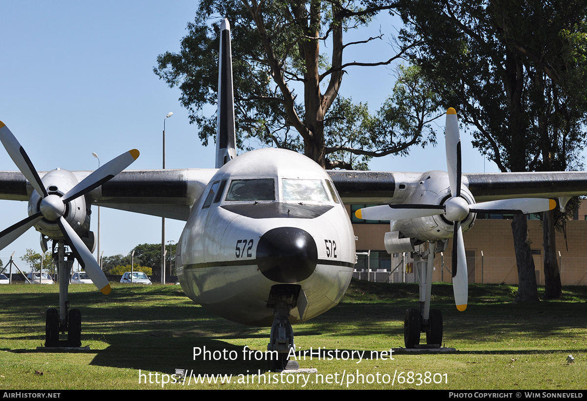 Aircraft Photo of 572 | Fairchild Hiller FH-227D | Uruguay - Air Force | AirHistory.net #683801