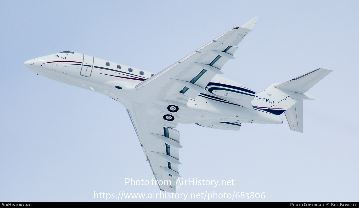 Aircraft Photo of C-GFUI | Bombardier Challenger 300 (BD-100-1A10) | AirHistory.net #683806