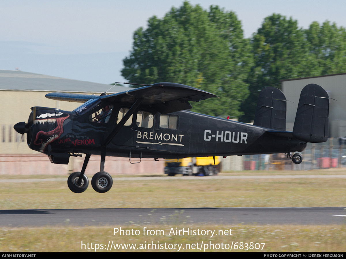 Aircraft Photo of G-HOUR | Max Holste MH.1521M Broussard | Bremont Watch Co. | AirHistory.net #683807