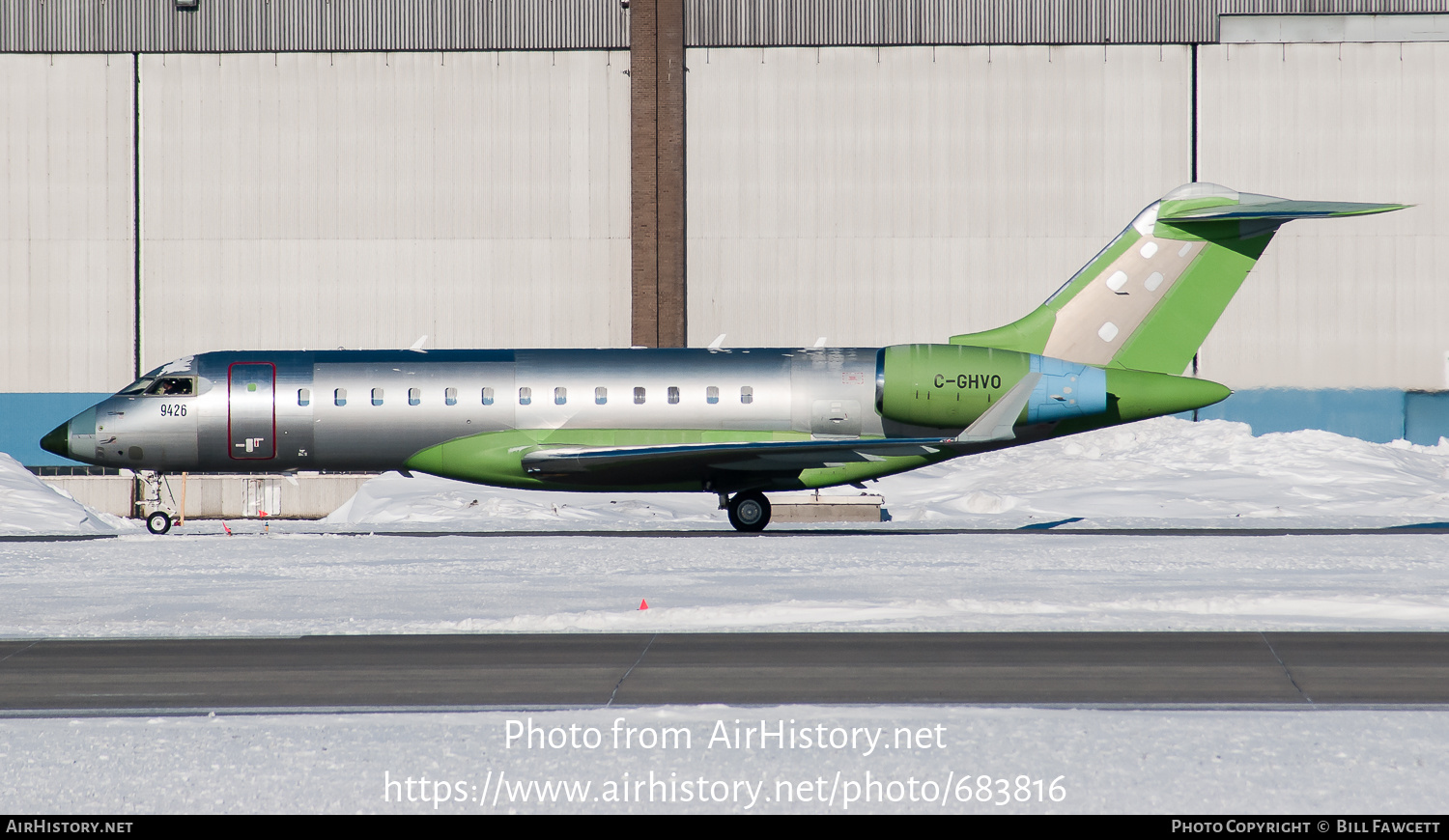 Aircraft Photo of C-GHVO | Bombardier Global Express XRS (BD-700-1A10) | AirHistory.net #683816