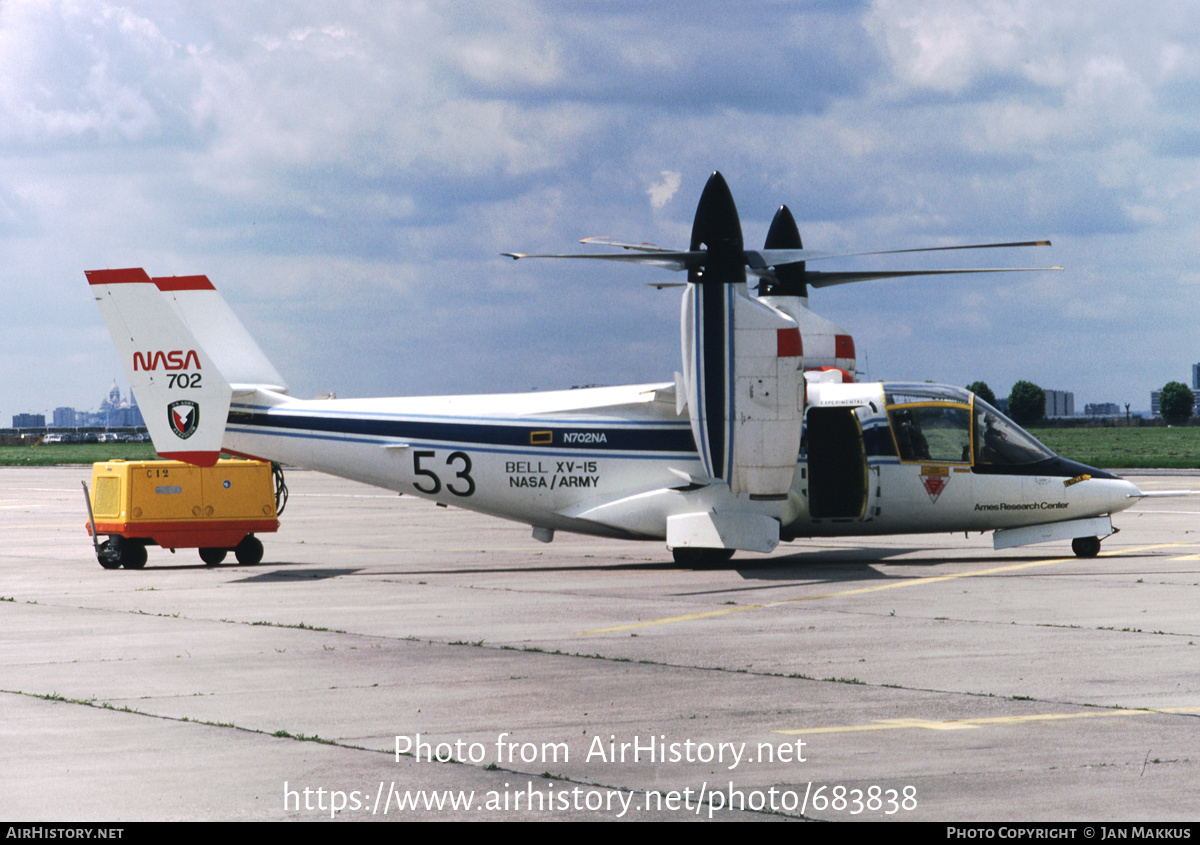 Aircraft Photo of N702NA | Bell XV-15 | NASA - National Aeronautics and Space Administration | AirHistory.net #683838