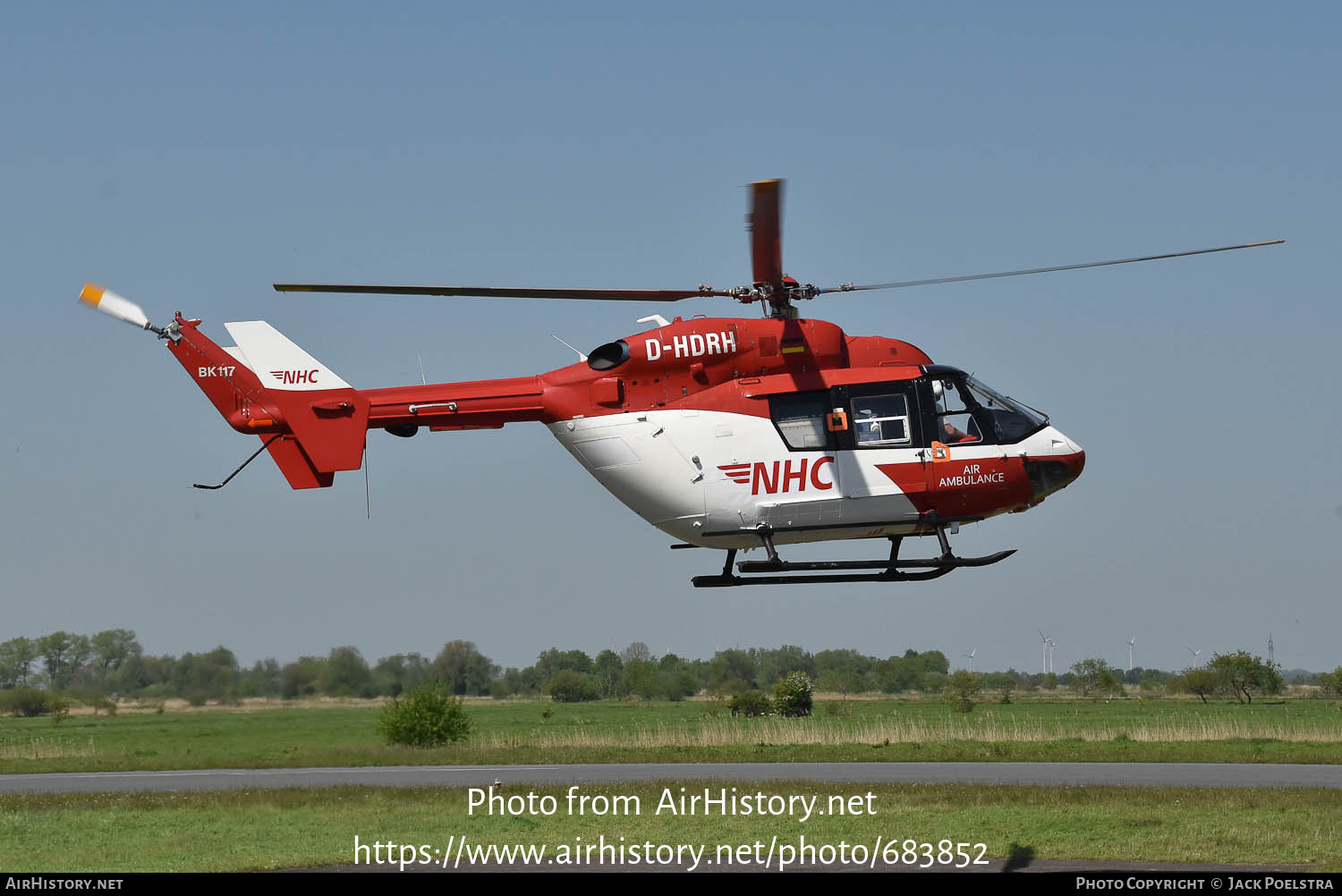 Aircraft Photo of D-HDRH | MBB-Kawasaki BK-117B-2 | Northern HeliCopter - NHC | AirHistory.net #683852