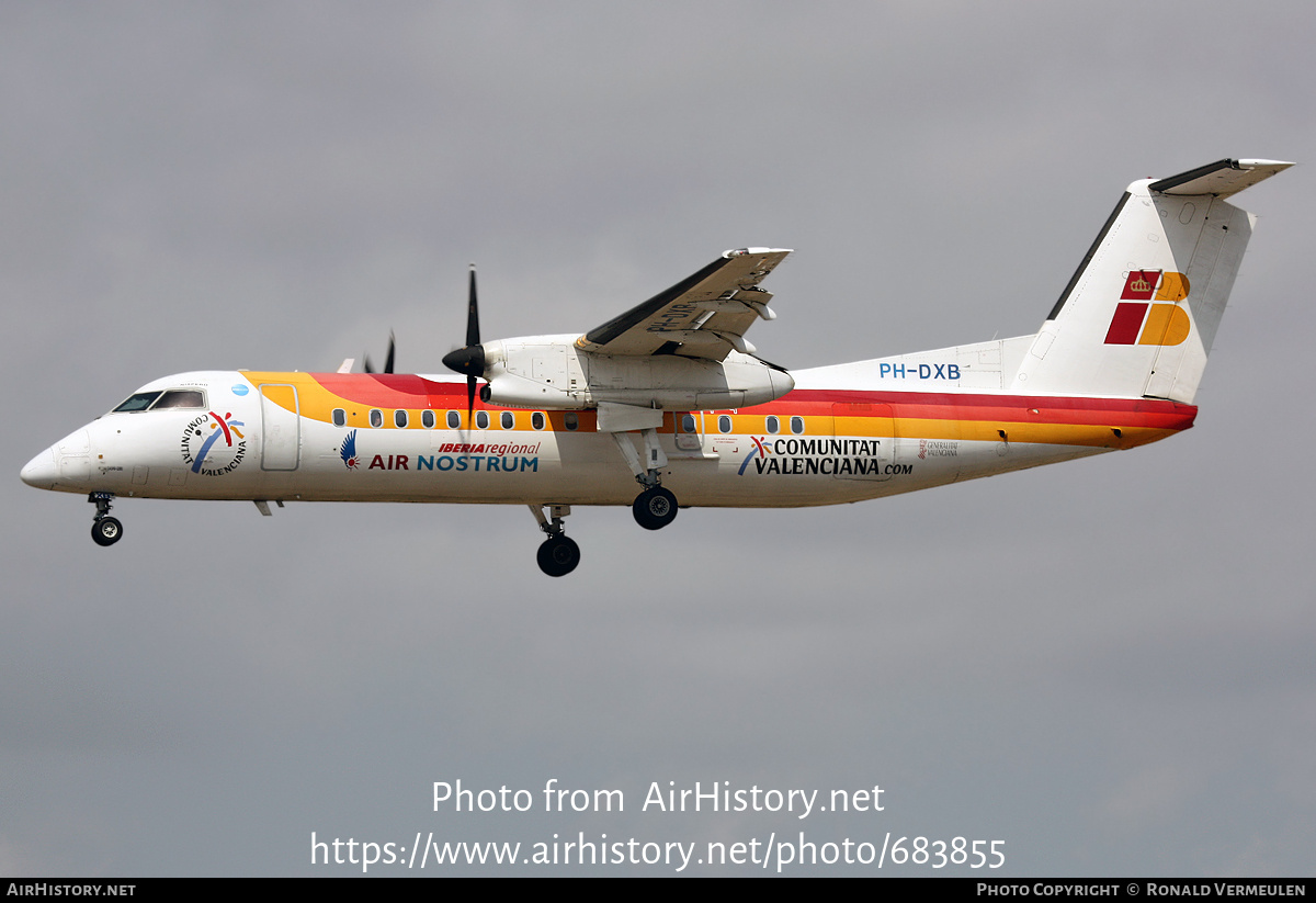 Aircraft Photo of PH-DXB | Bombardier DHC-8-315Q Dash 8 | Air Nostrum | AirHistory.net #683855