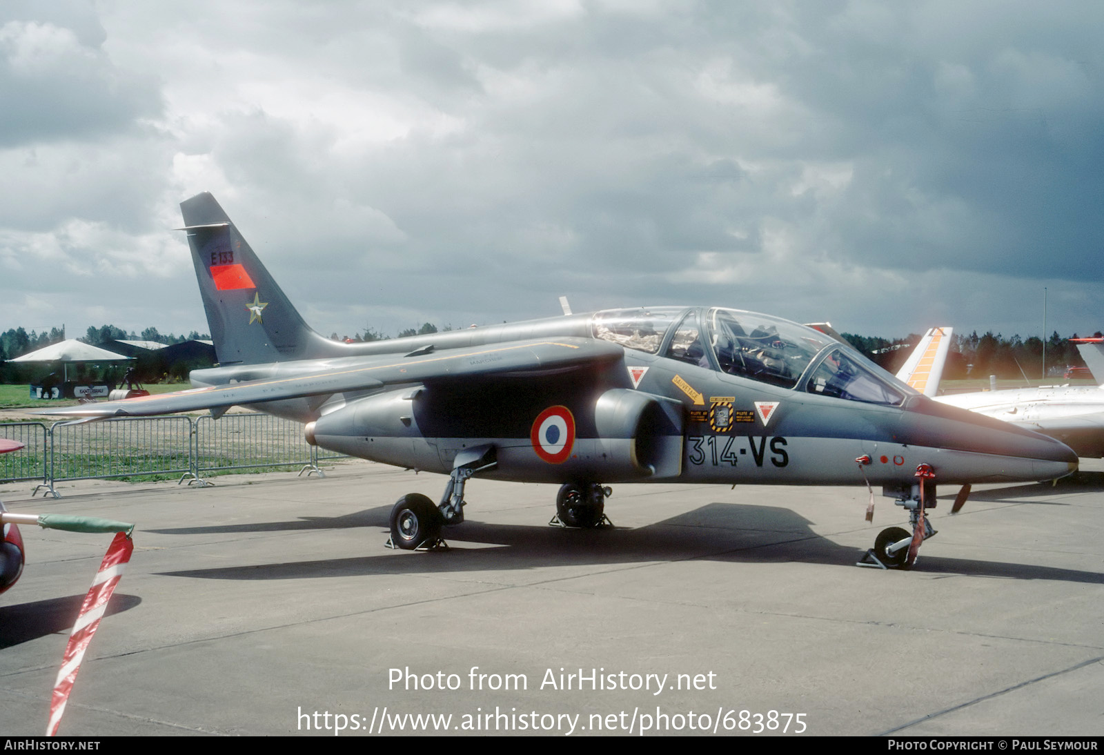 Aircraft Photo of E133 | Dassault-Dornier Alpha Jet E | France - Air Force | AirHistory.net #683875