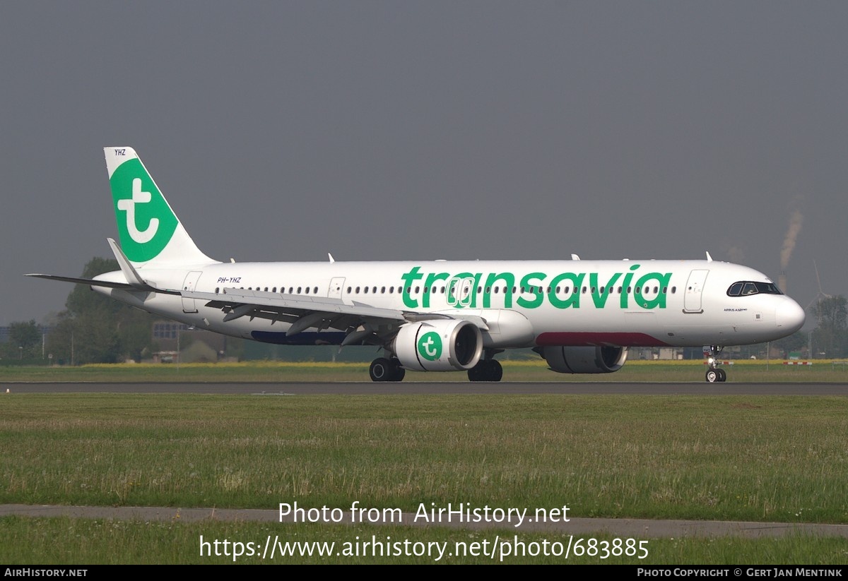 Aircraft Photo of PH-YHZ | Airbus A321-251NX | Transavia | AirHistory.net #683885