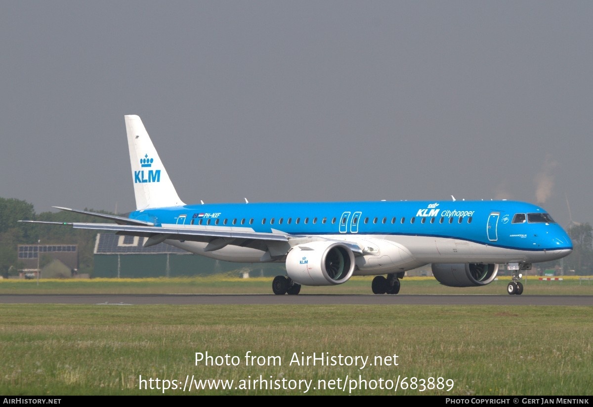 Aircraft Photo of PH-NXF | Embraer 195-E2 (ERJ-190-400) | KLM Cityhopper | AirHistory.net #683889