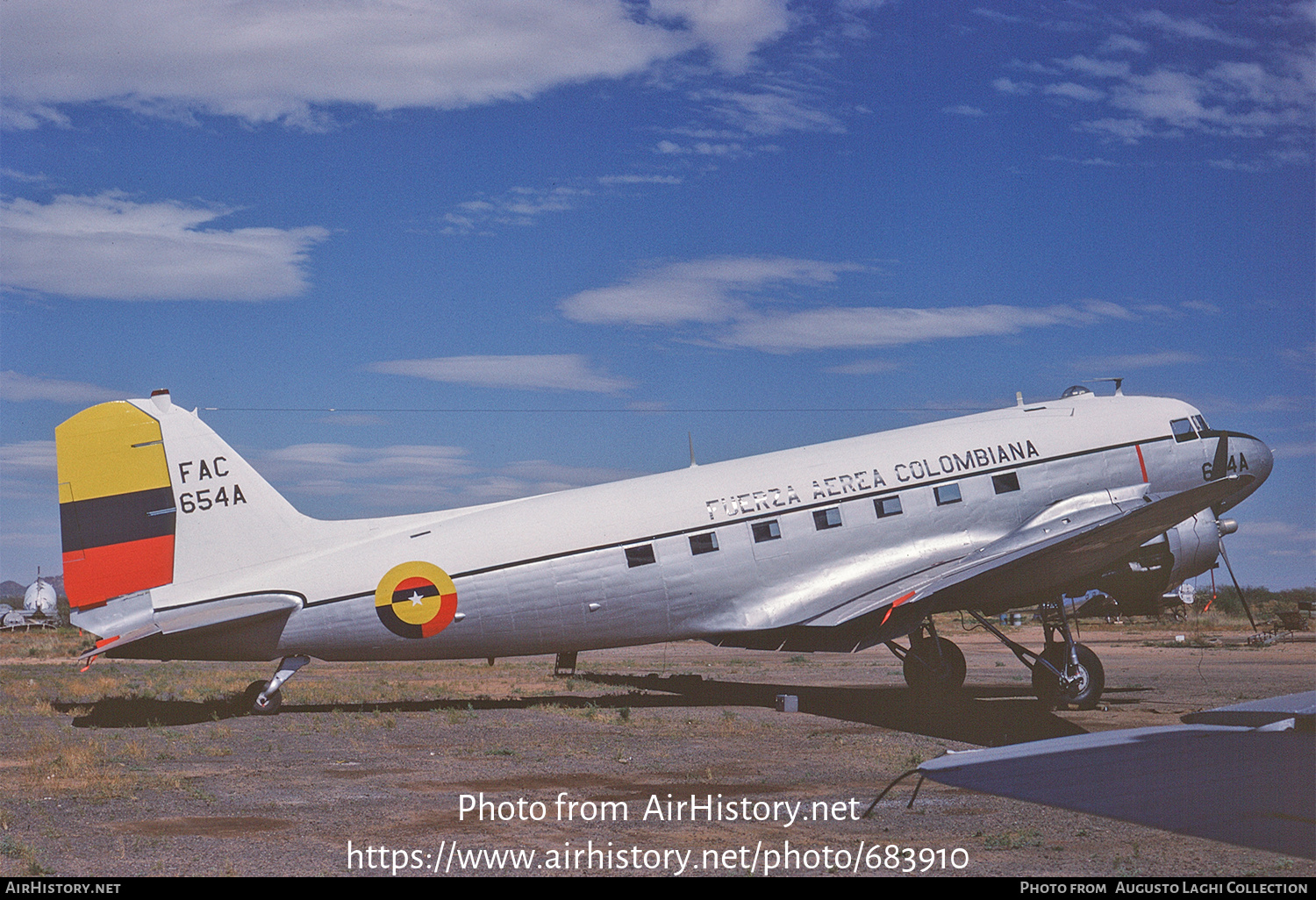 Aircraft Photo of FAC654A | Douglas C-47A Dakota | Colombia - Air Force | AirHistory.net #683910