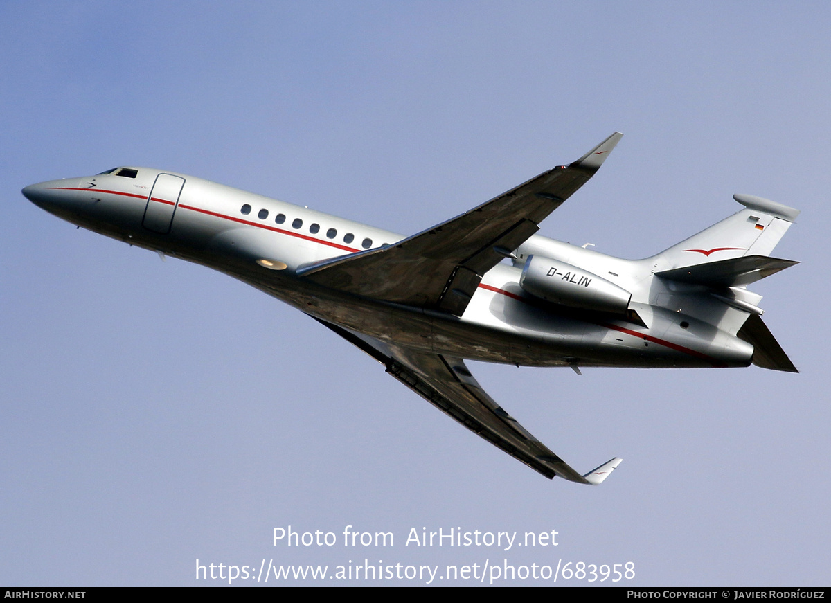 Aircraft Photo of D-ALIN | Dassault Falcon 7X | VistaJet | AirHistory.net #683958