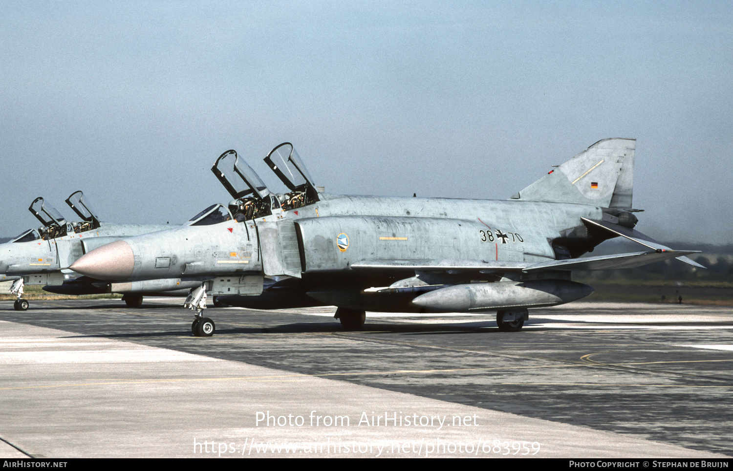 Aircraft Photo of 3870 | McDonnell Douglas F-4F Phantom II | Germany - Air Force | AirHistory.net #683959