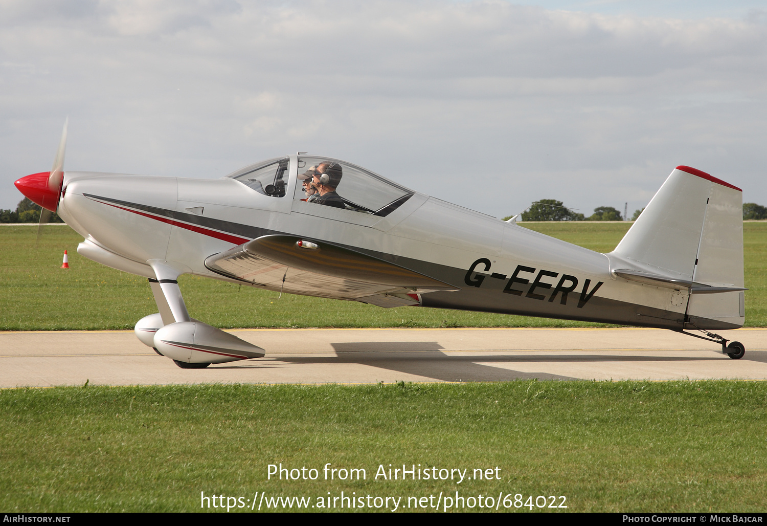 Aircraft Photo of G-EERV | Van's RV-6 | AirHistory.net #684022