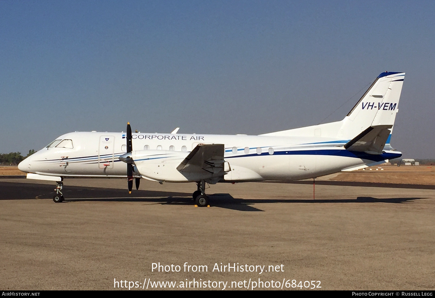 Aircraft Photo of VH-VEM | Saab 340B | Corporate Air | AirHistory.net #684052