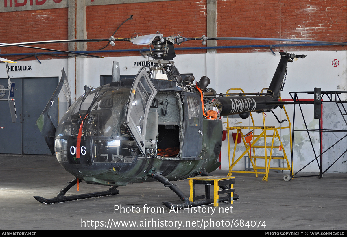 Aircraft Photo of 066 | MBB BO-105P1 | Uruguay - Navy | AirHistory.net #684074