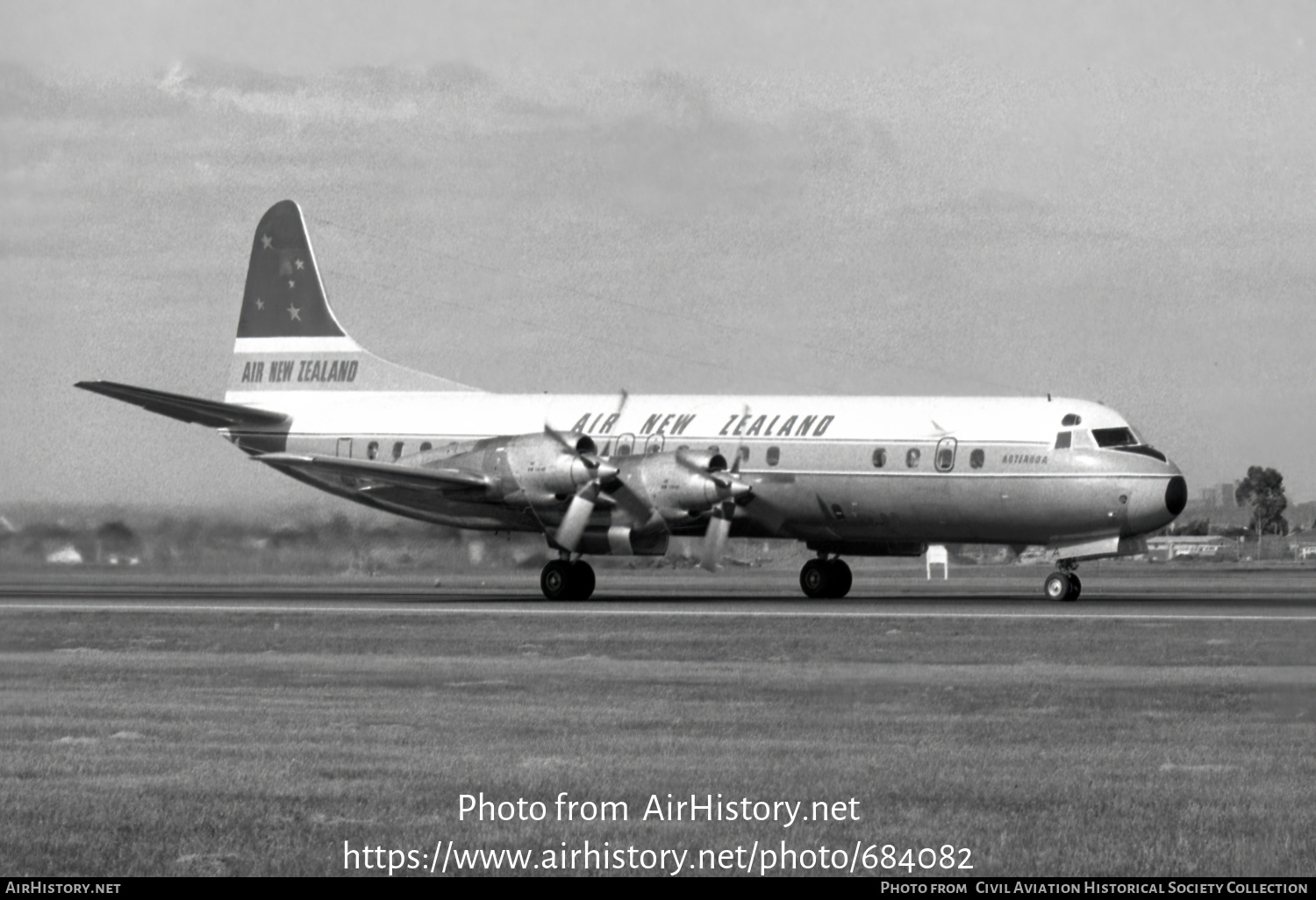 Aircraft Photo of ZK-TEA | Lockheed L-188C Electra | Air New Zealand | AirHistory.net #684082