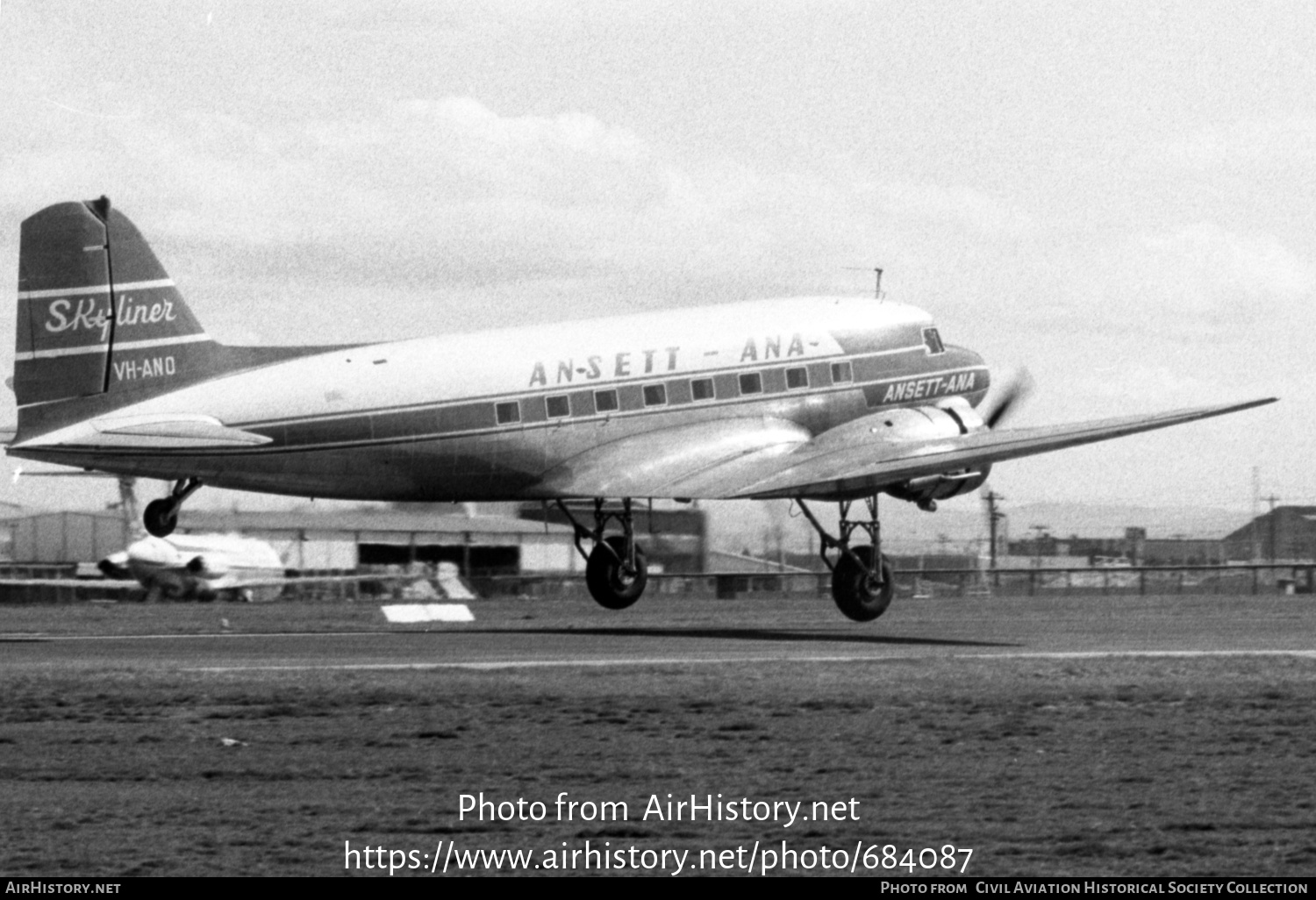 Aircraft Photo of VH-ANO | Douglas DC-3-G202A | Ansett - ANA | AirHistory.net #684087