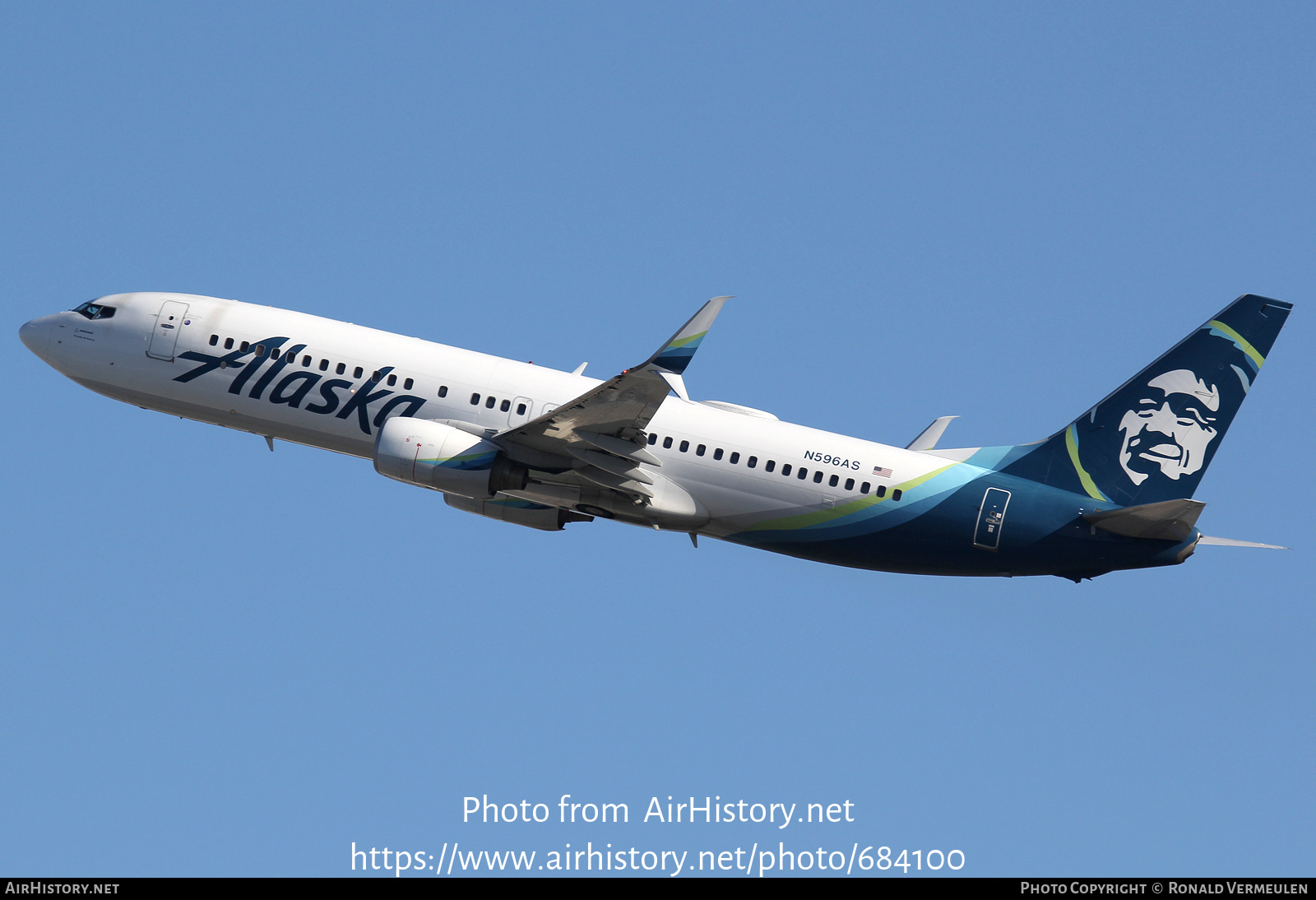 Aircraft Photo of N596AS | Boeing 737-890 | Alaska Airlines | AirHistory.net #684100