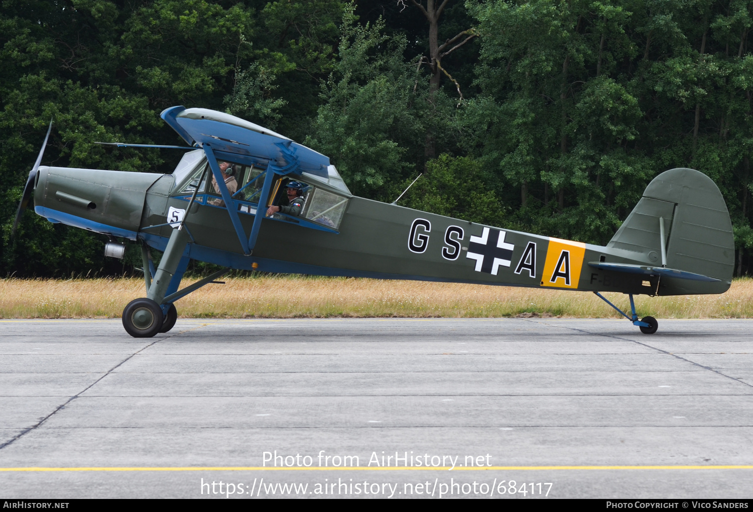 Aircraft Photo of F-BDXM | Morane-Saulnier MS.506L Criquet | Germany - Air Force | AirHistory.net #684117