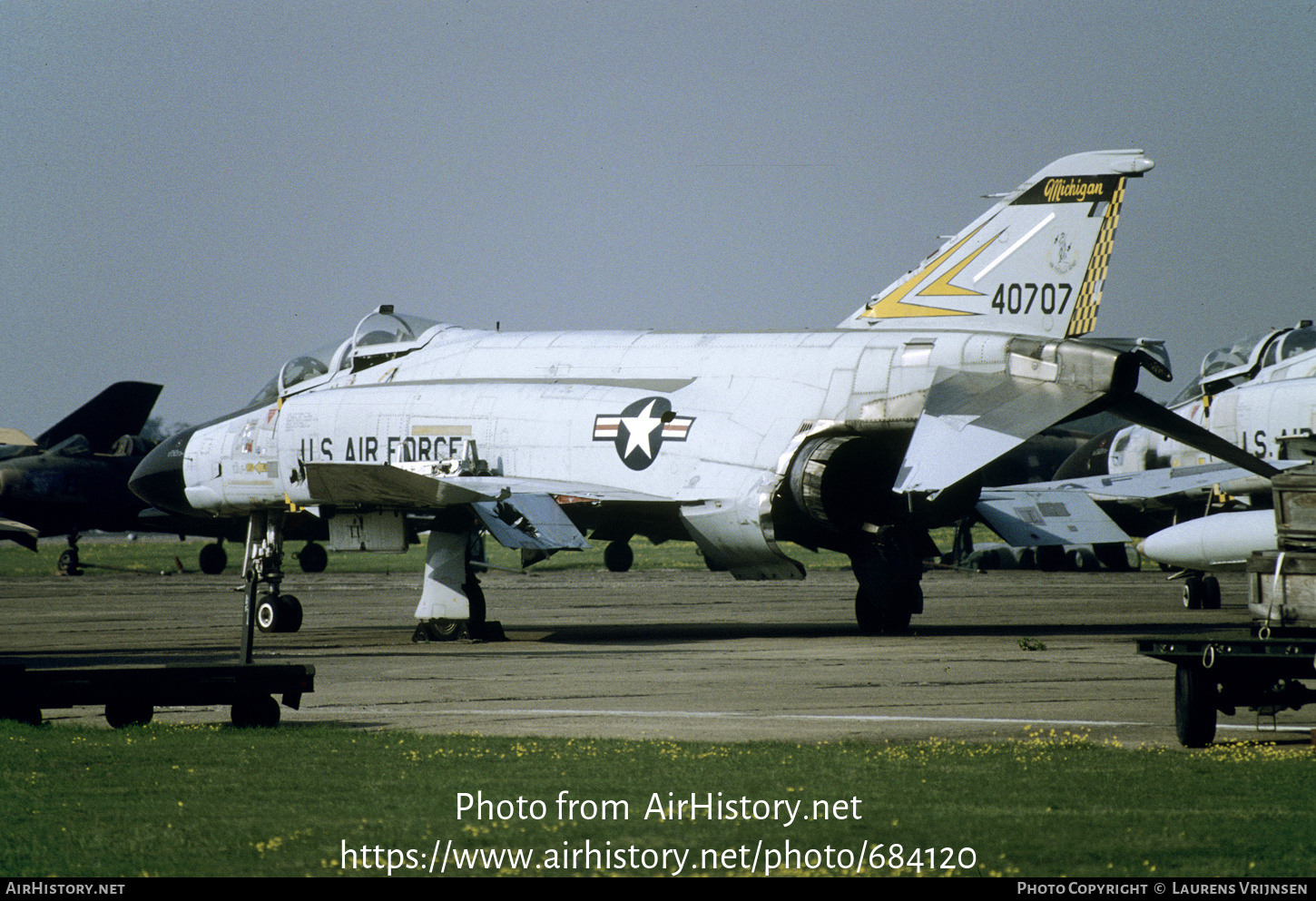 Aircraft Photo of 64-0707 / 40707 | McDonnell F-4C Phantom II | USA - Air Force | AirHistory.net #684120