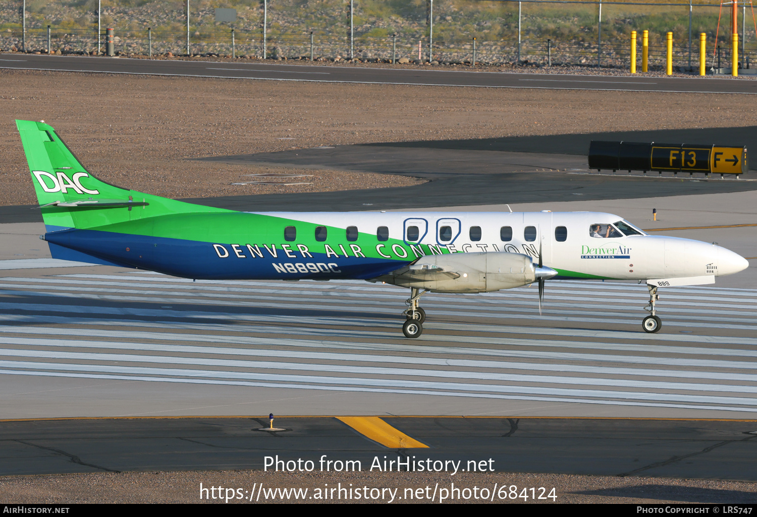 Aircraft Photo of N889DC | Fairchild SA-227DC Metro 23 | DAC - Denver Air Connection | AirHistory.net #684124