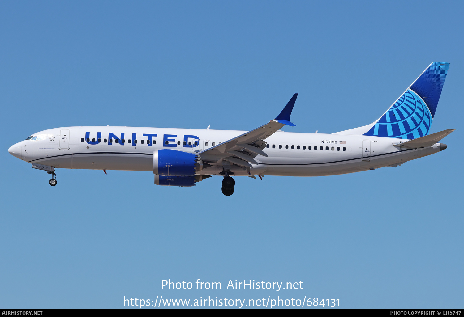 Aircraft Photo of N17336 | Boeing 737-8 Max 8 | United Airlines | AirHistory.net #684131