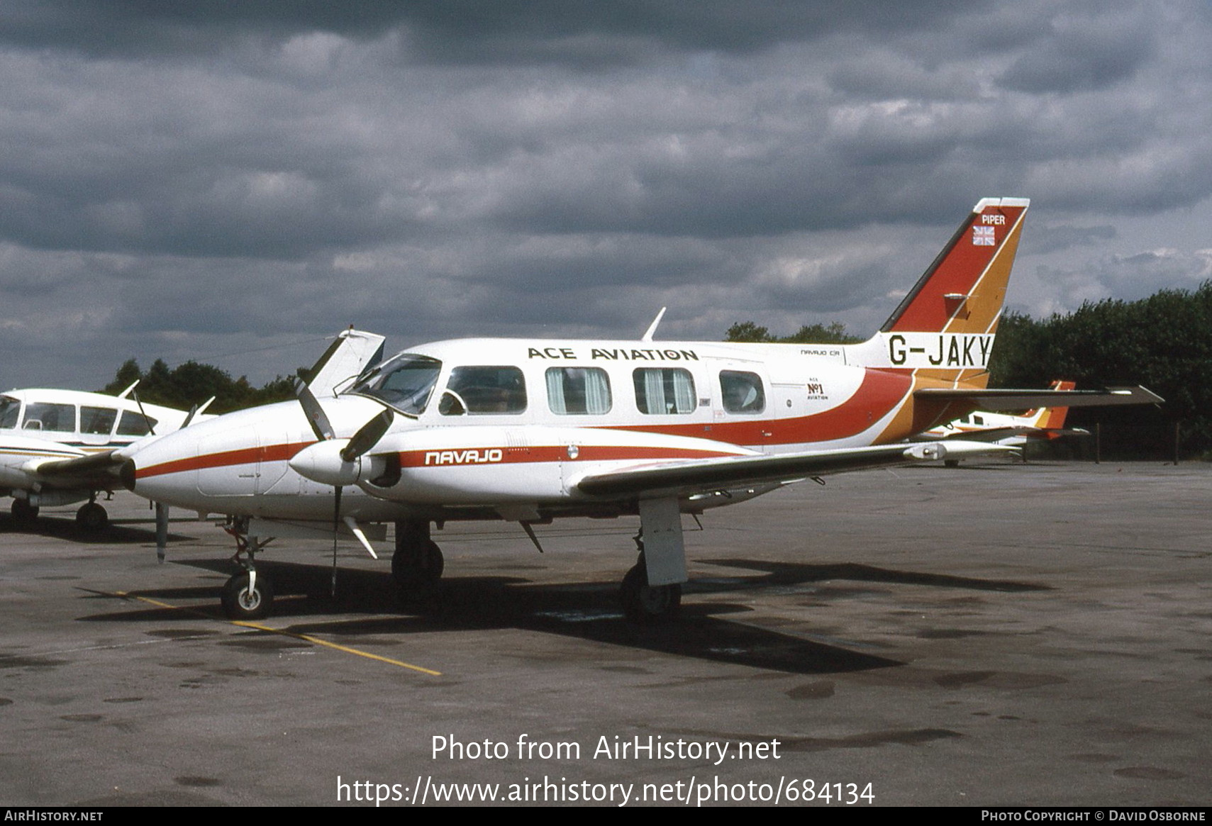 Aircraft Photo of G-JAKY | Piper PA-31-325 Navajo C/R | Ace Aviation | AirHistory.net #684134