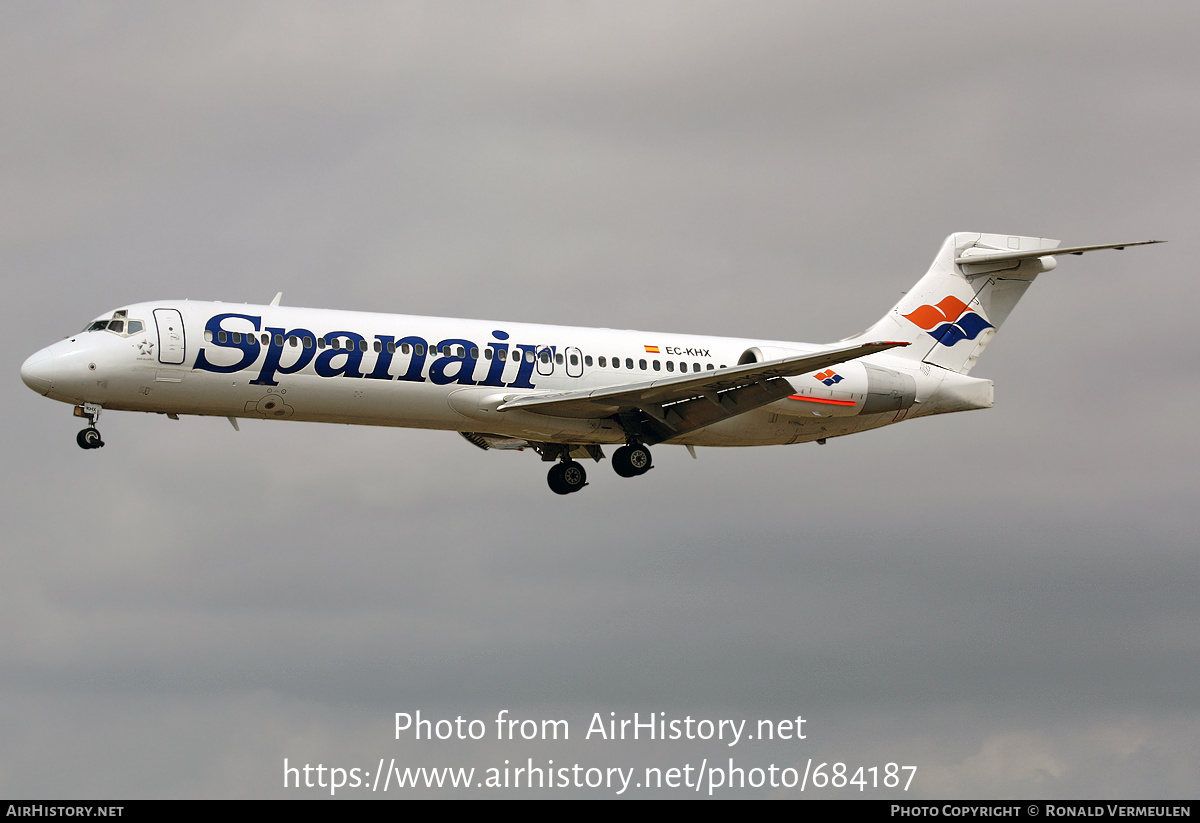 Aircraft Photo of EC-KHX | Boeing 717-2K9 | Spanair | AirHistory.net #684187