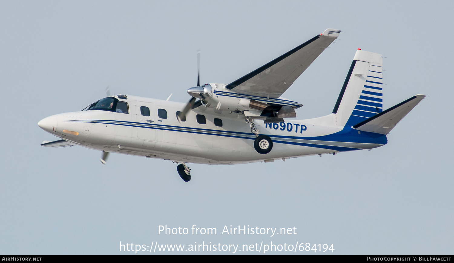 Aircraft Photo of N690TP | Gulfstream Aerospace 690D Jetprop 900 | AirHistory.net #684194