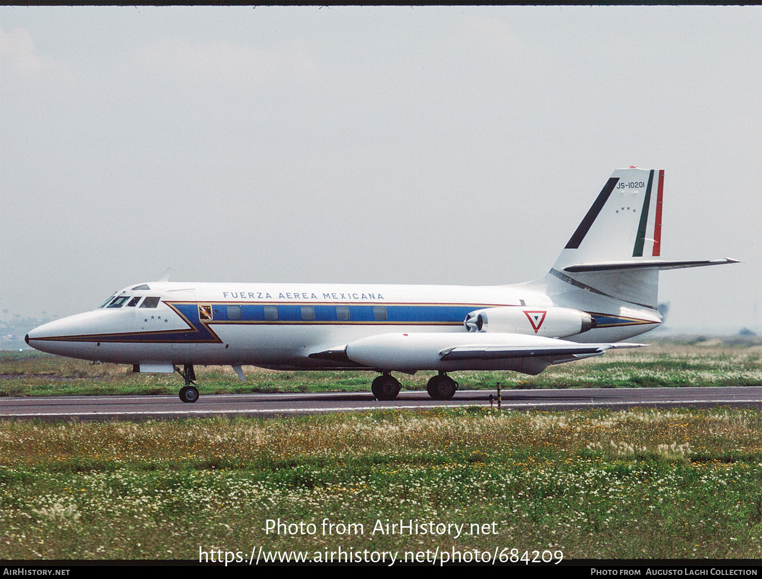 Aircraft Photo of JS-10201 | Lockheed L-1329 JetStar 8 | Mexico - Air Force | AirHistory.net #684209