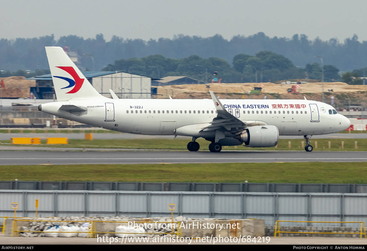 Aircraft Photo of B-322J | Airbus A320-251N | China Eastern Airlines | AirHistory.net #684219